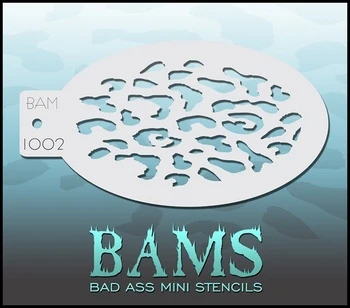 1002- Bad Ass Stencils - Animal Print