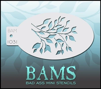 1031- Bad Ass Stencils - Vines