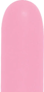 260B Fashion Bubble Gum Pink Betallic Balloons 50pk