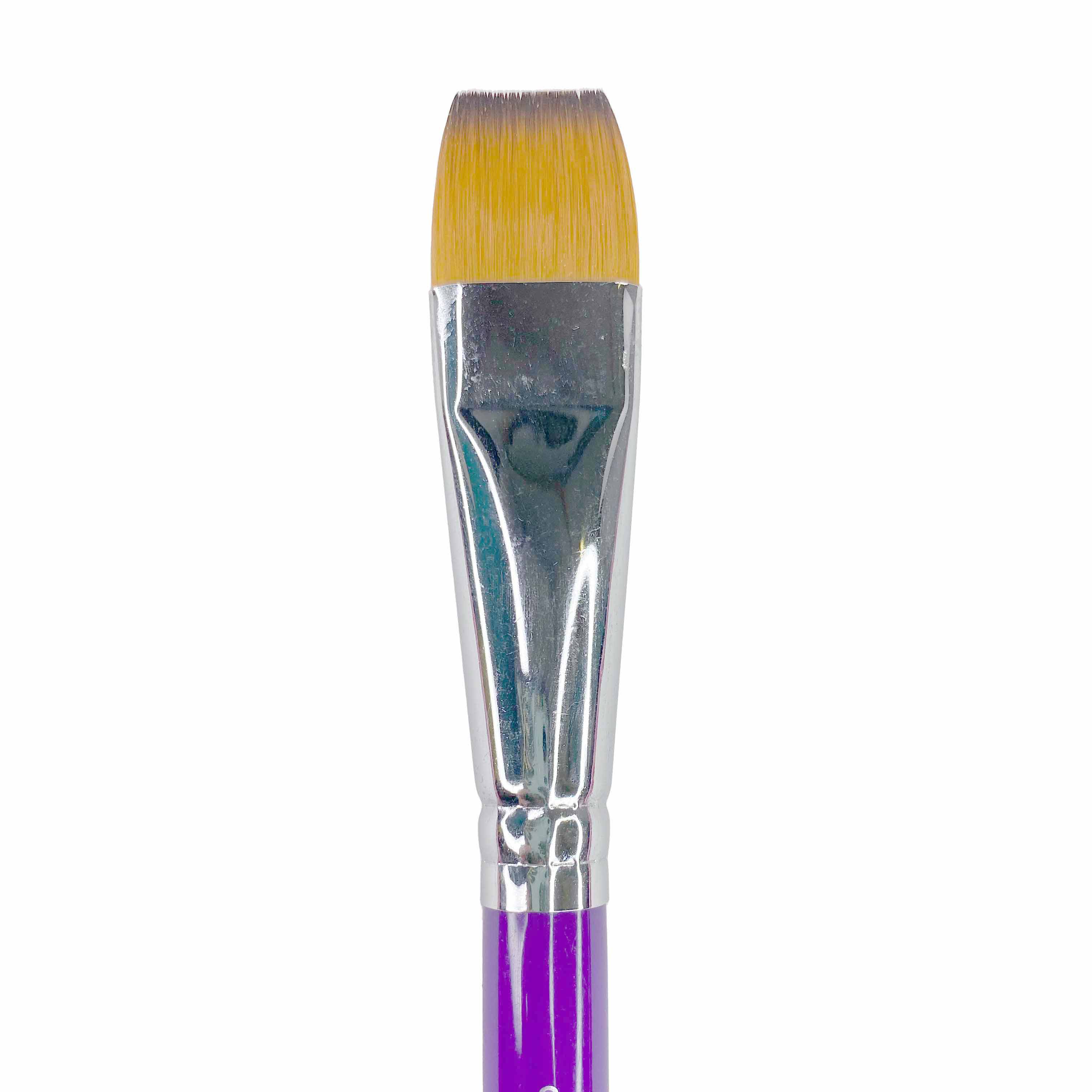 3/4" Flat Art Factory Acrylic Handle Studio Brush - Image 2