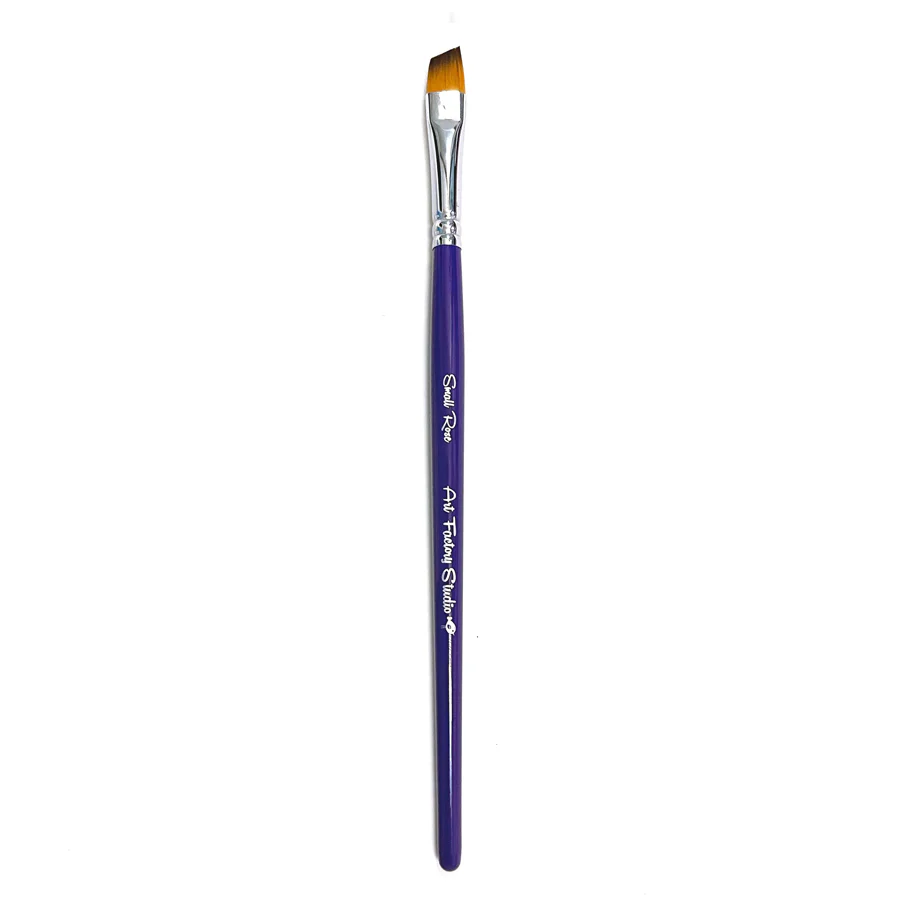 3/8th" Angle Brush (Small Rose) Art Factory Studio Brush - Image 3