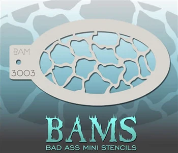 3003 - Bad Ass Stencils - Swirls 2