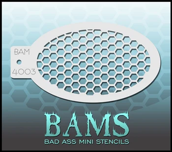 4003 - Bad Ass Stencils - Honeycomb