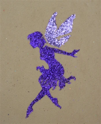 403 Fairy - Set of 5 - Art Factory Glitter Tattoo Stencil - Image 2