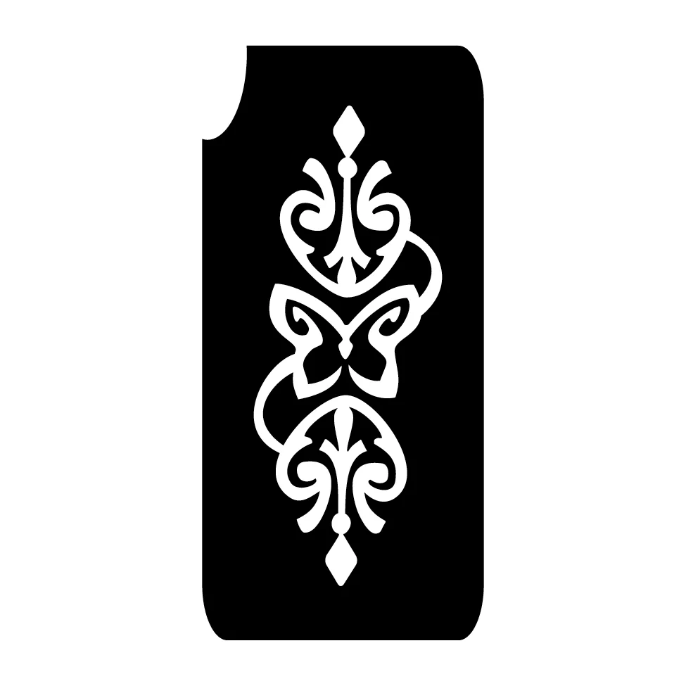 420 Ornamental - Set of 5 - Art Factory Glitter Tattoo Stencil