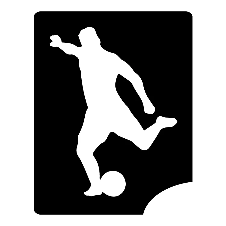 489Y Soccer Player - Set of 5