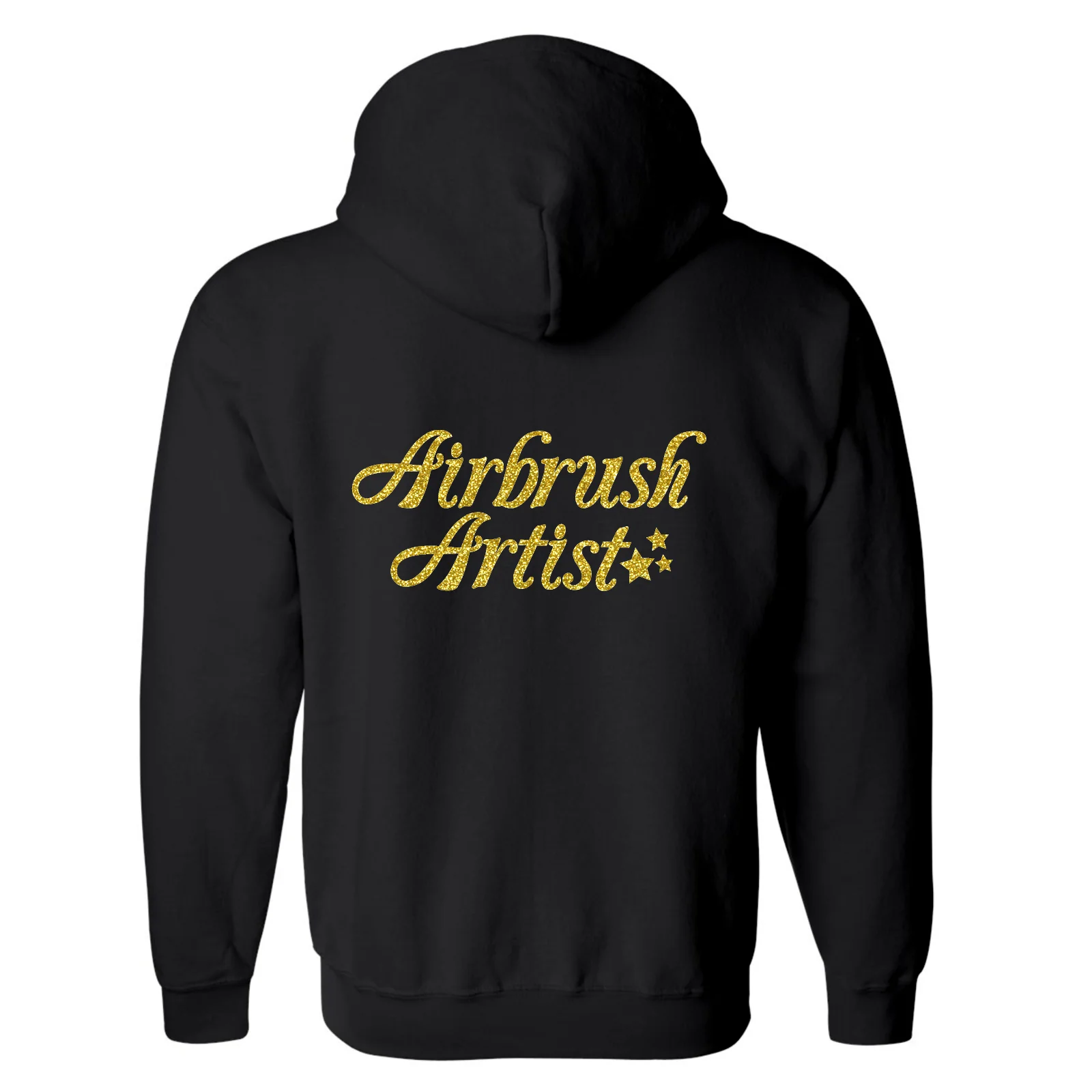 FULL-ZIP HOODED SWEATSHIRT - Airbrush Artist - Image 3