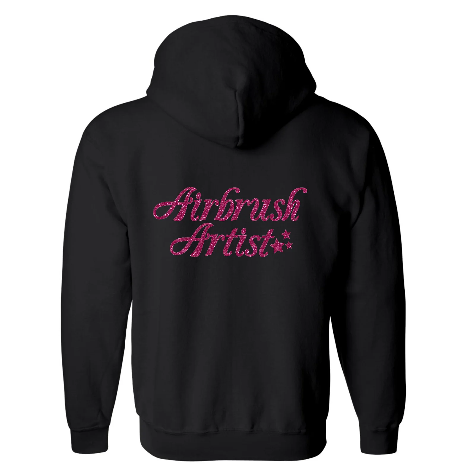 FULL-ZIP HOODED SWEATSHIRT - Airbrush Artist - Image 4