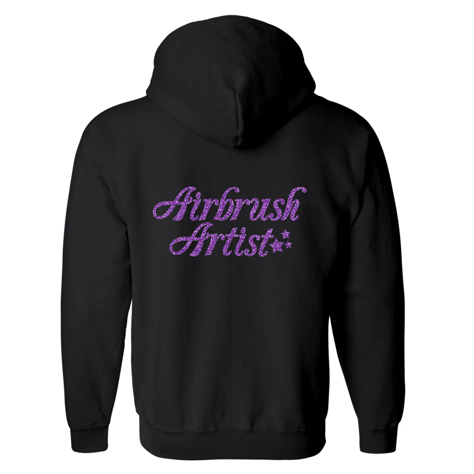 FULL-ZIP HOODED SWEATSHIRT - Airbrush Artist - Image 5