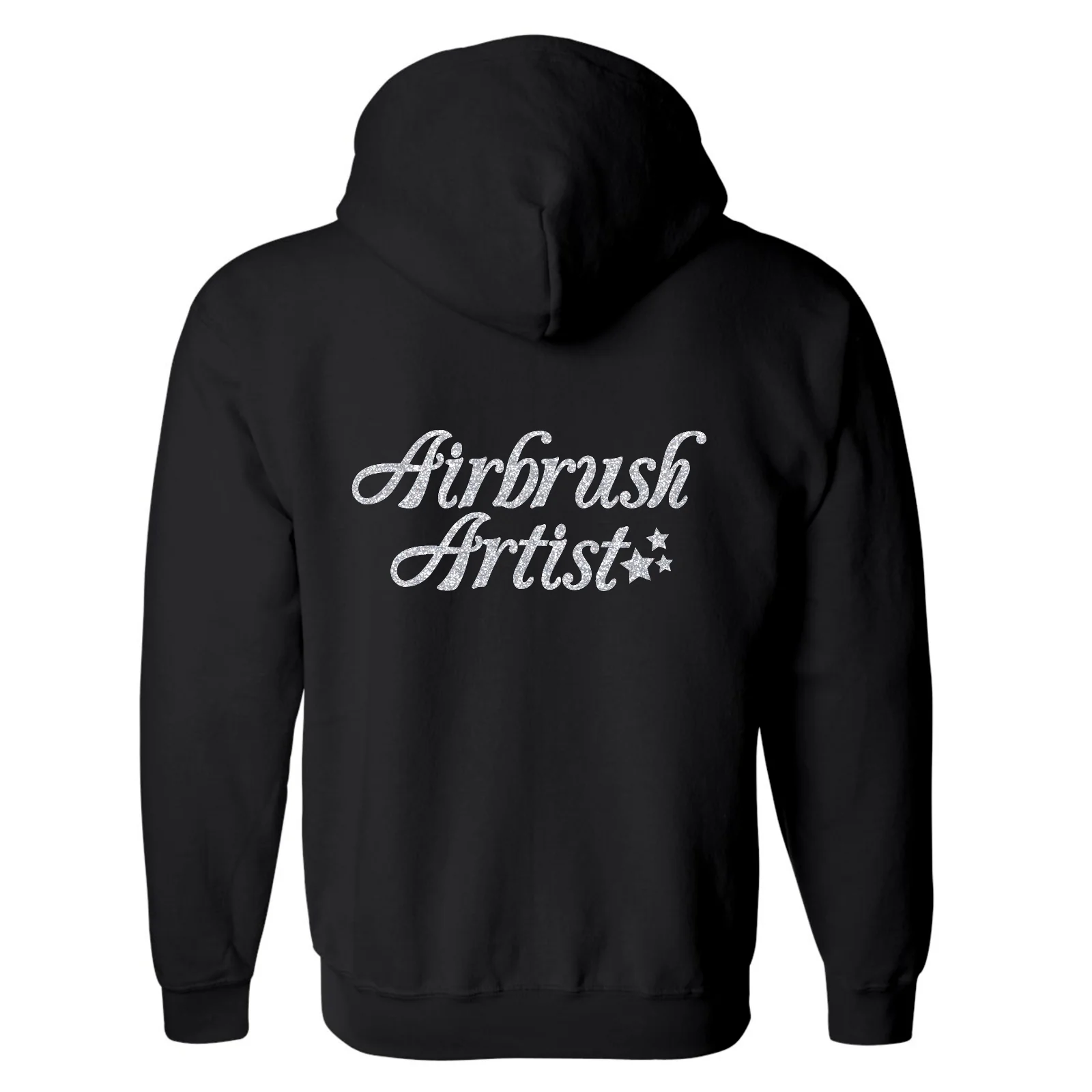 FULL-ZIP HOODED SWEATSHIRT - Airbrush Artist - Image 6
