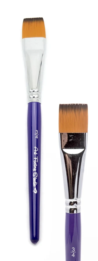 3/4" Flat Art Factory Studio Brush - Image 3