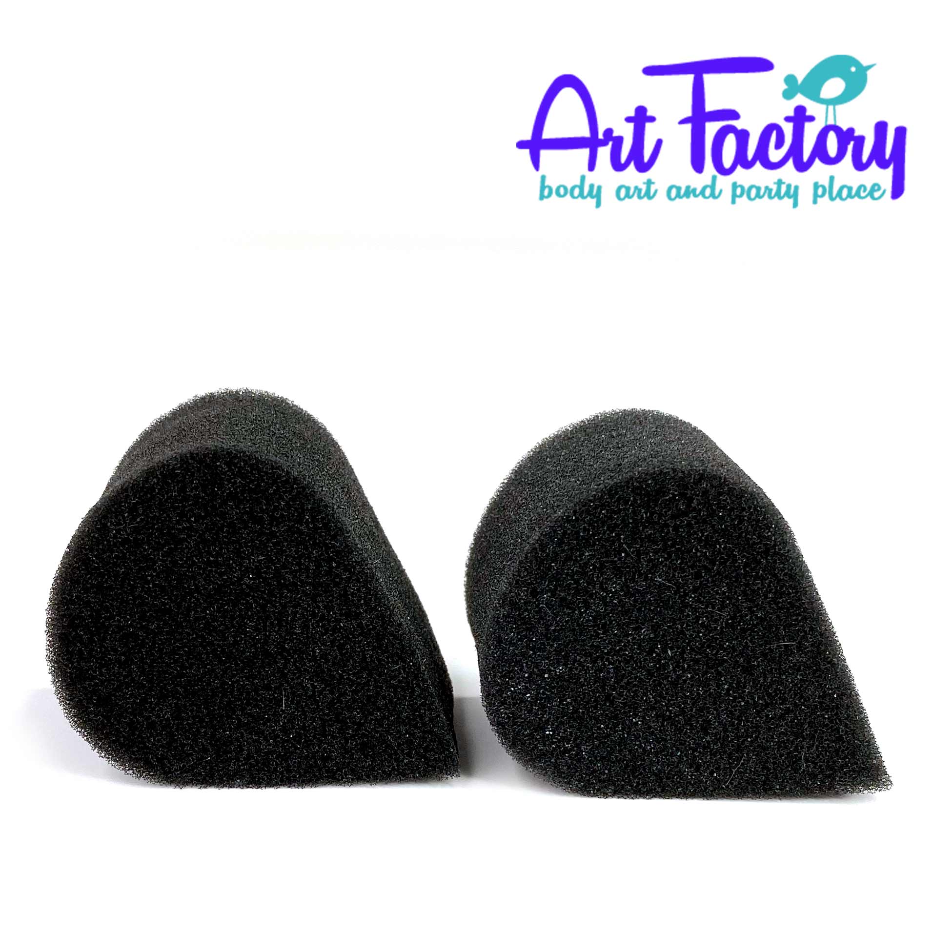 Black Petal Sponge 2 Pack by the Art Factory