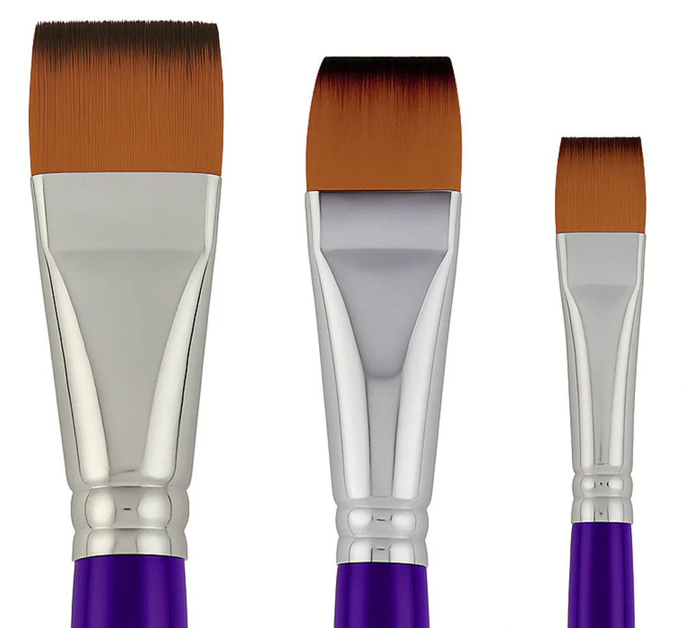 3 Flat Art Factory Studio Brush Set - Image 2