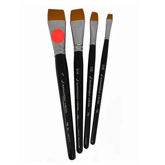 Bananagum Face Painting Brush - Flat 1" - Image 3