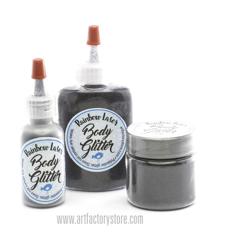 Black Rainbow Laser Loose Glitter