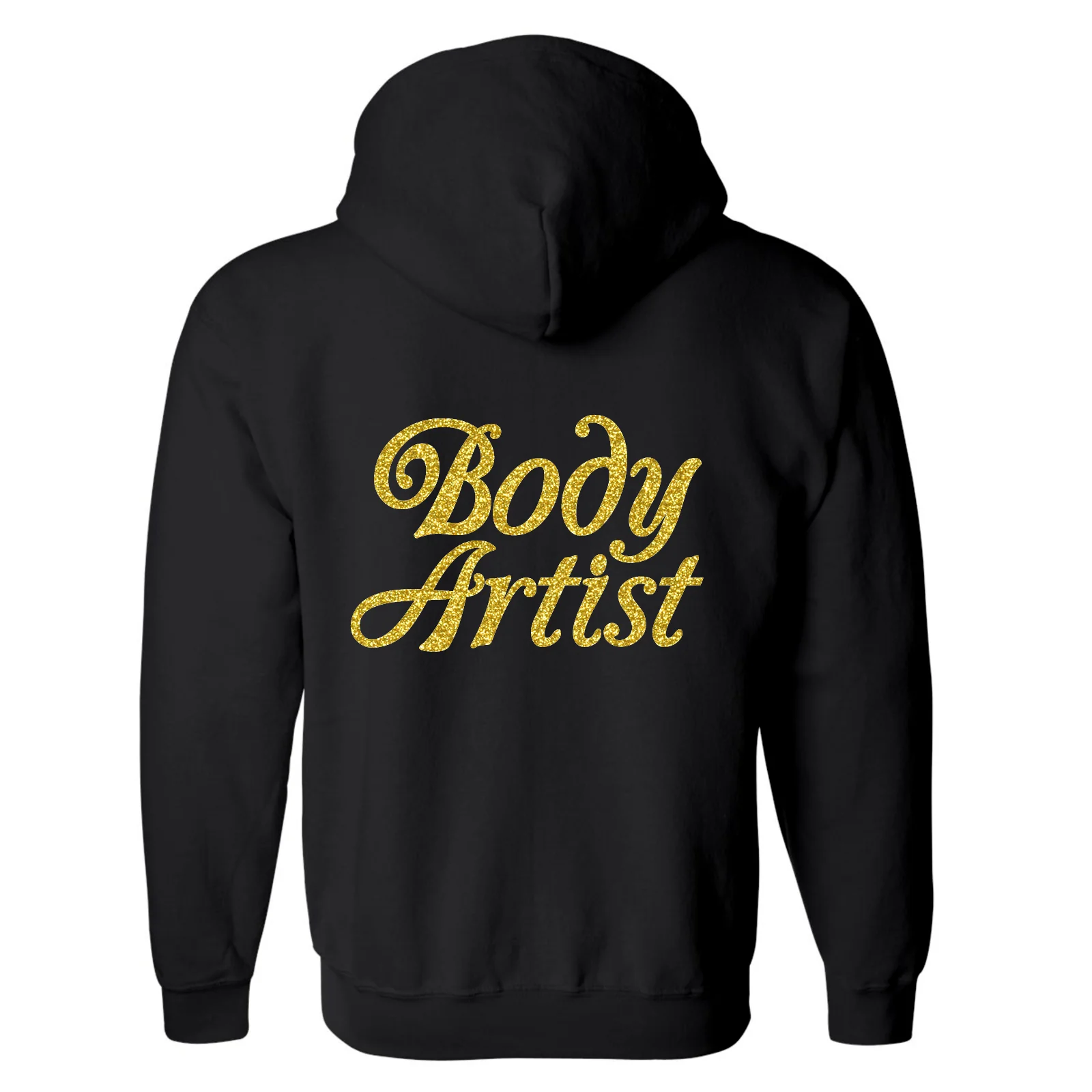 Products Full Zipper Hooded Body Artist Sweatshirt - Image 3
