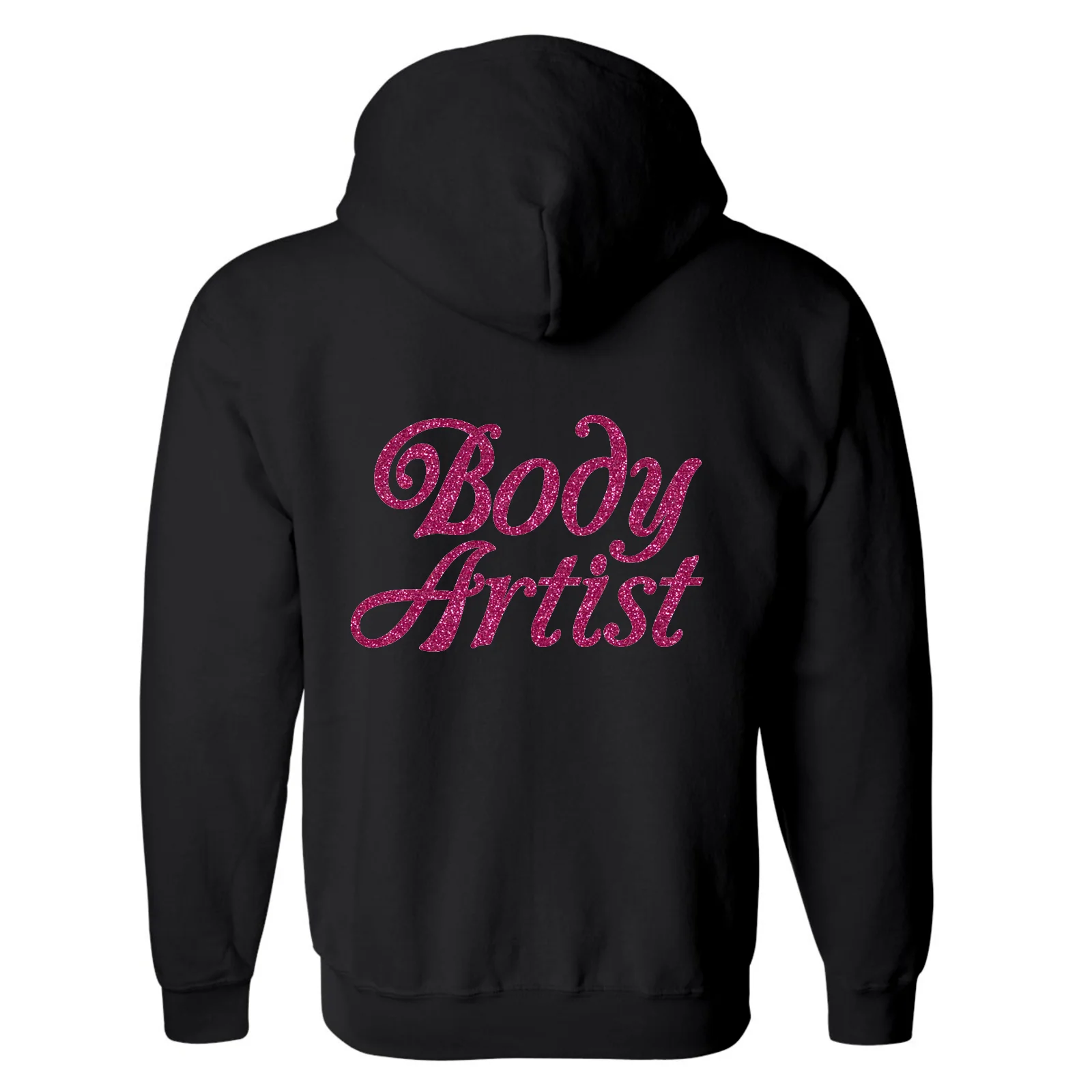 Products Full Zipper Hooded Body Artist Sweatshirt - Image 4