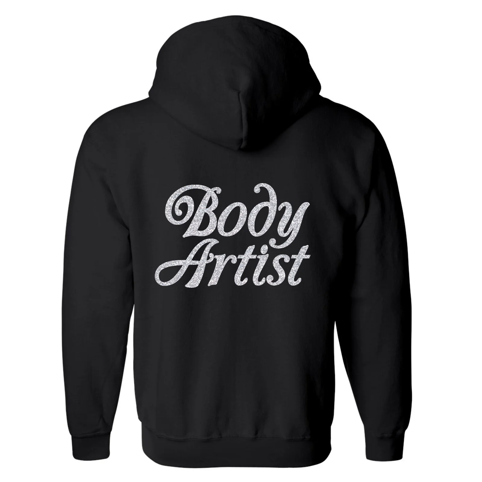 Products Full Zipper Hooded Body Artist Sweatshirt - Image 7