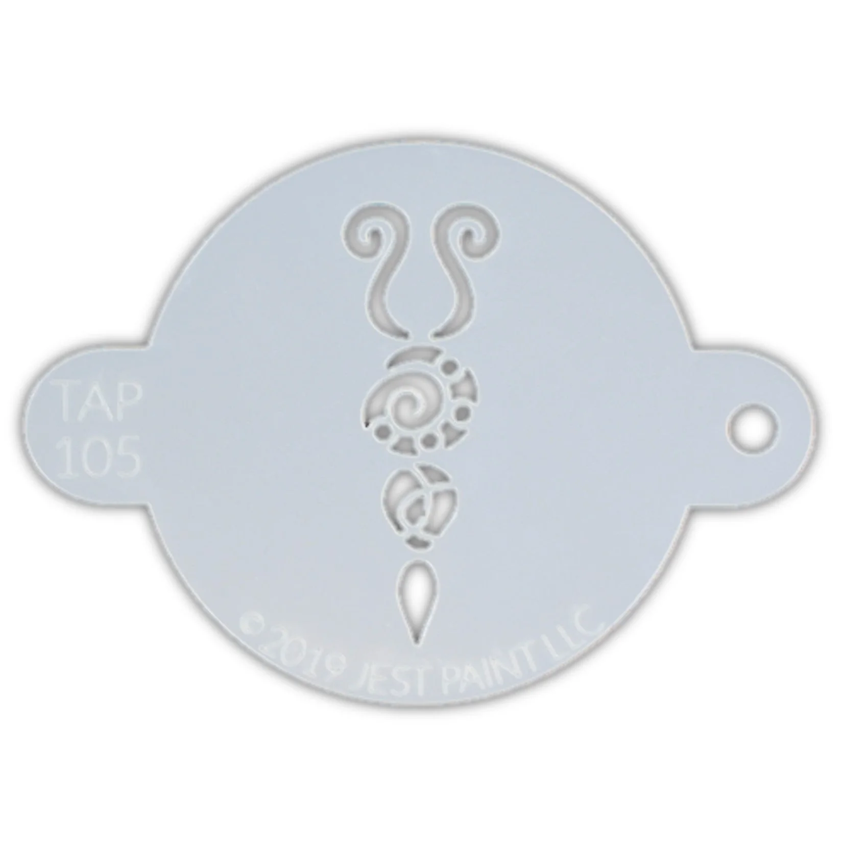 TAP105 face Painting Stencil - Butterfly Body