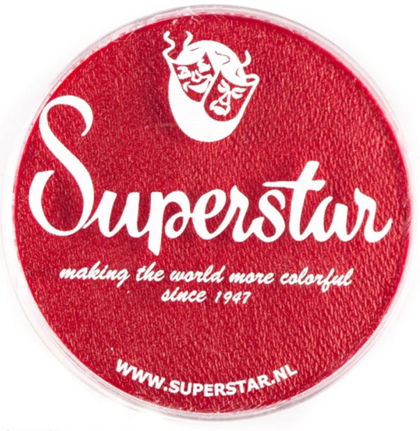 Carmine Red - 16gr Superstar Face Paints #128