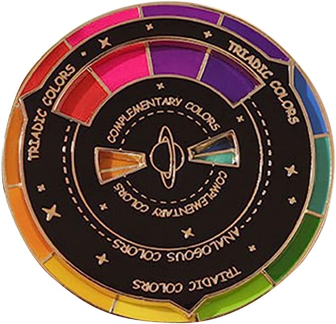 Color Wheel Pin