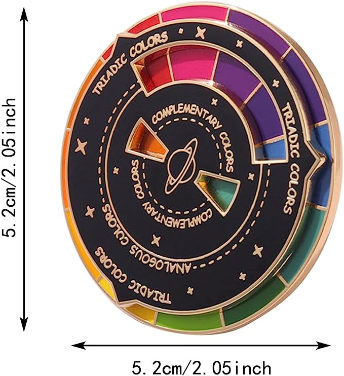 Color Wheel Pin - Image 2
