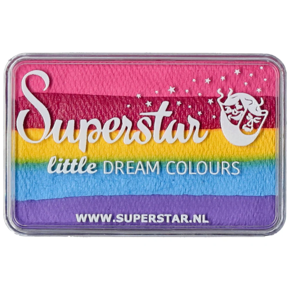 Superstar Little Dream  Face Paint Colours - 30gr Little Rainbow - Image 3