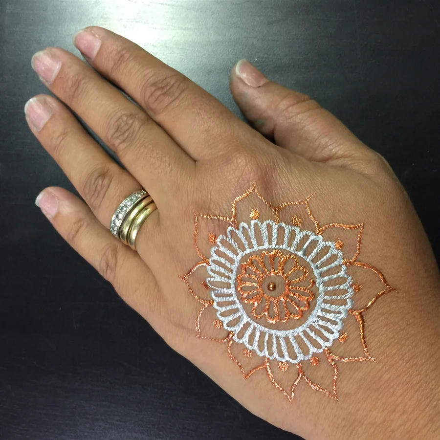 Copper Henna Lace - Image 4