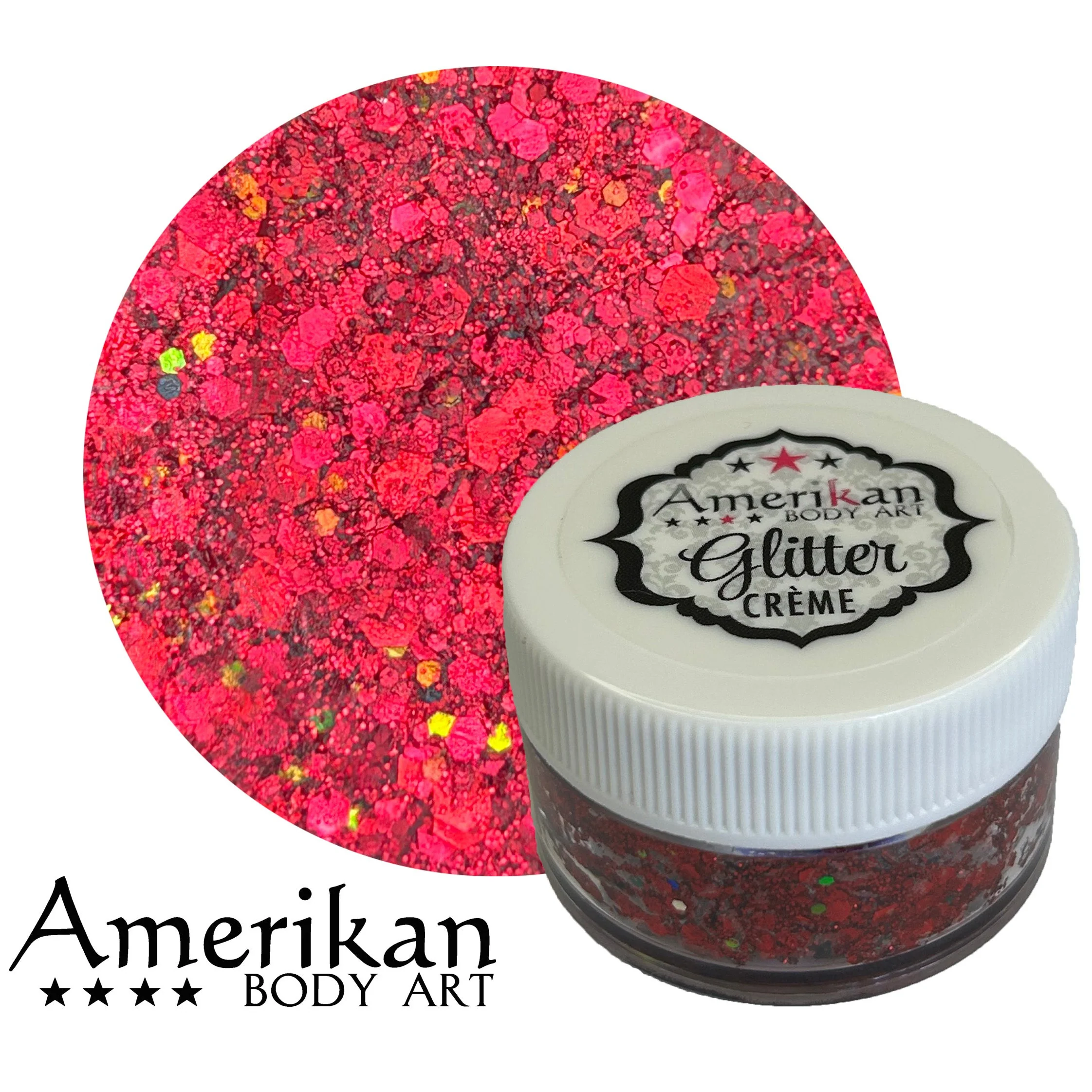 Cosmos Chunky Glitter Cream - 15gr Jar by Amrikan Body Art