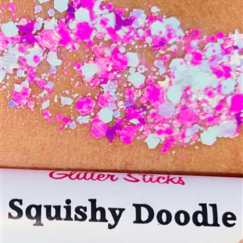 Creative Faces Glitter Sticks - Squishy Doodle