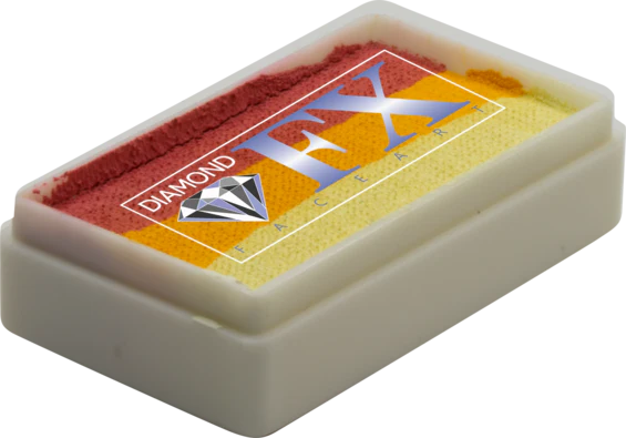 Diamond FX Face Paint Split Cake - Butter Cupcake 30g - Image 2