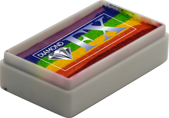Diamond FX Face Paint Split Cake - Flabbergasted 30g - Image 2