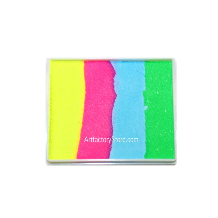DFX Face Paint rainbow cake - Happy Birthday 50g - Image 3