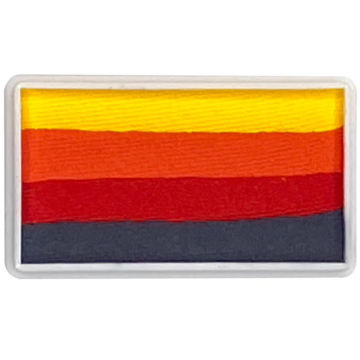 Diamond FX Face Paint Split Cake - Inferno 30g