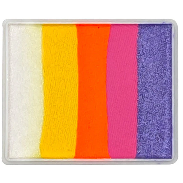 DFX Face Paint Rainbow Cake - Island Fever 50g