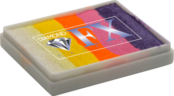 DFX Face Paint Rainbow Cake - Island Fever 50g - Image 2