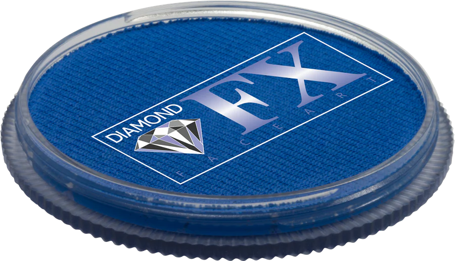 Diamond FX Face Paint - Neon Blue 30g - Image 4