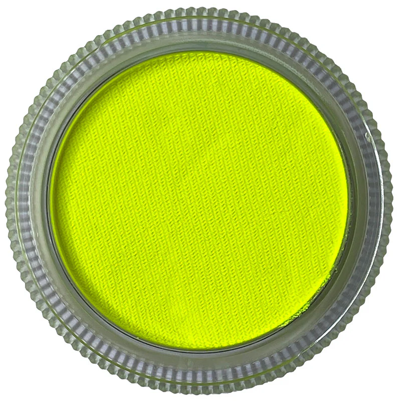Diamond FX Face Paint - Neon Yellow 30g - Image 2