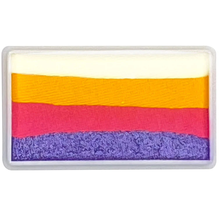 Diamond FX Face Paint Split Cake - Papaya Party 30g