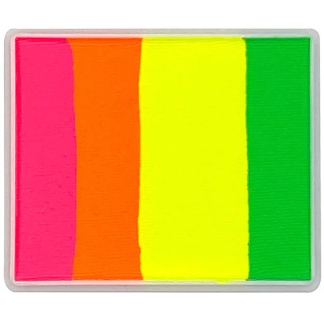 DFX Face Paint Rainbow Cake - Raving Rio 50g