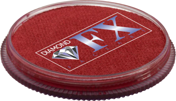 Diamond FX Face Paint - Metallic Red 30gr - Image 3