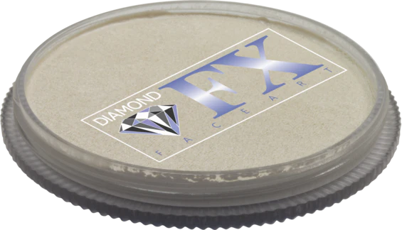 Diamond FX Face Paint Essential - Metallic White 30gr - Image 3
