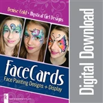 FaceCards - Denise Cold - Mystical Girl Designs Digital Download