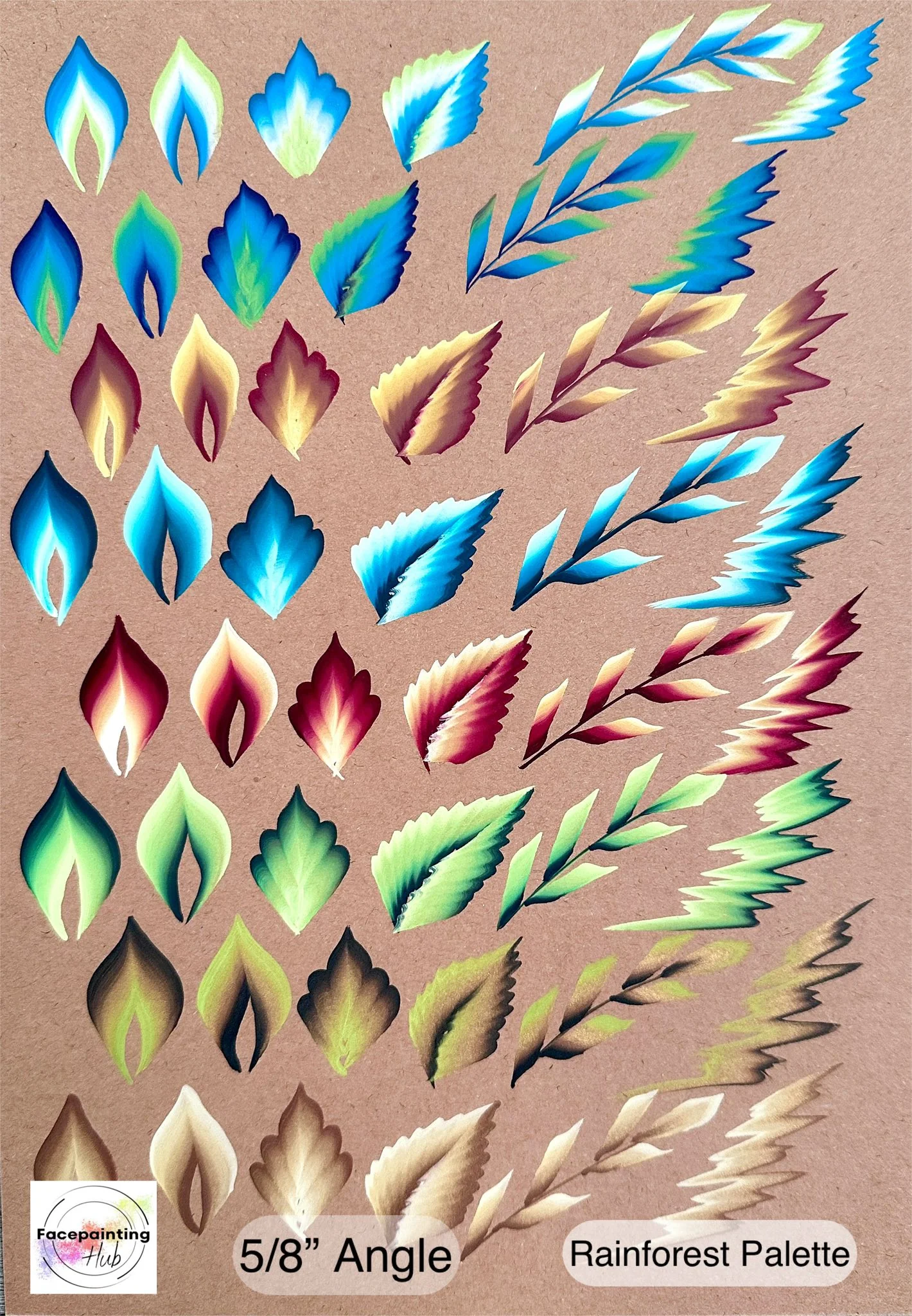 Face Painting Hub - Rainforest Palette - Image 4