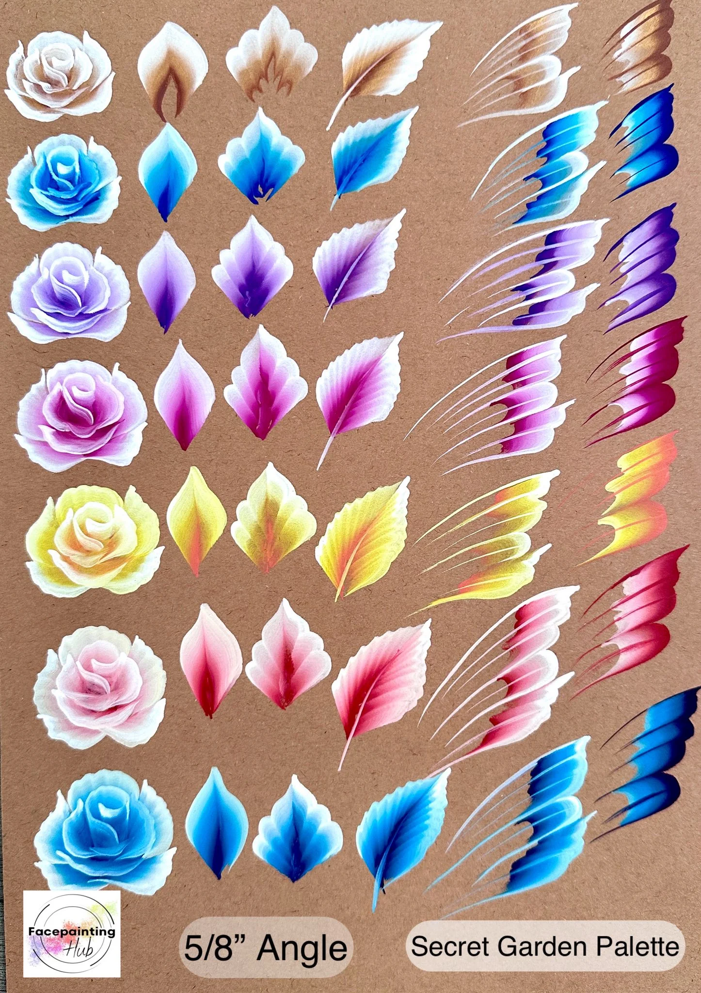 Face Painting Hub - Secret Garden Palette - Image 5