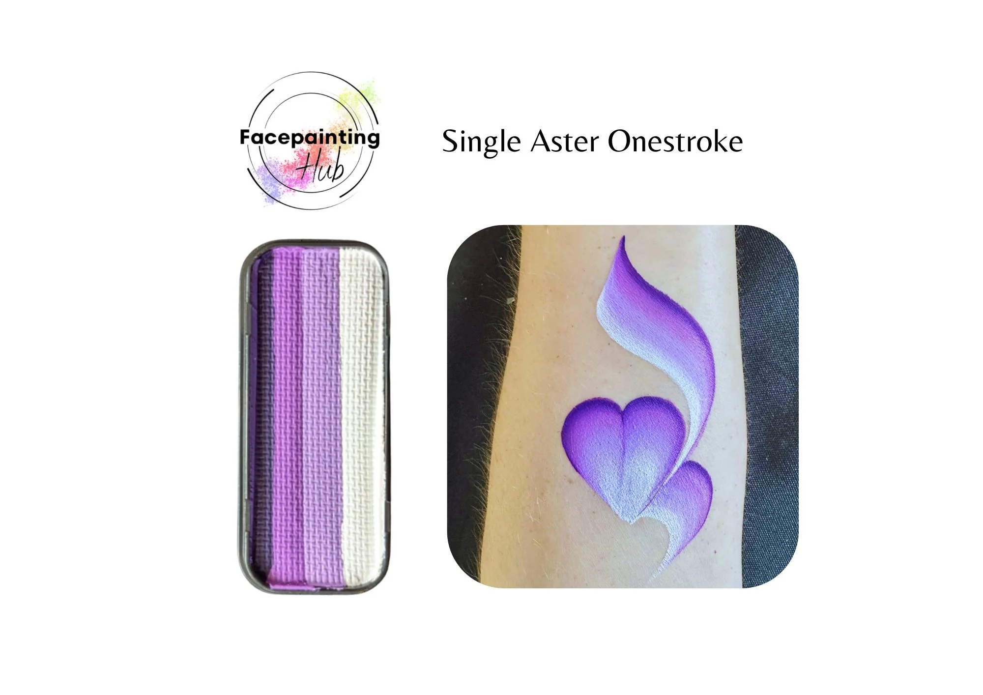 Face Painting Hub - Single Aster Onestroke - Image 3