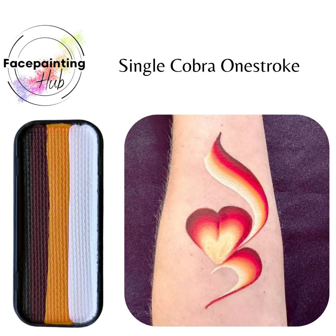 Face Painting Hub - Single Cobra Onestroke - Image 2