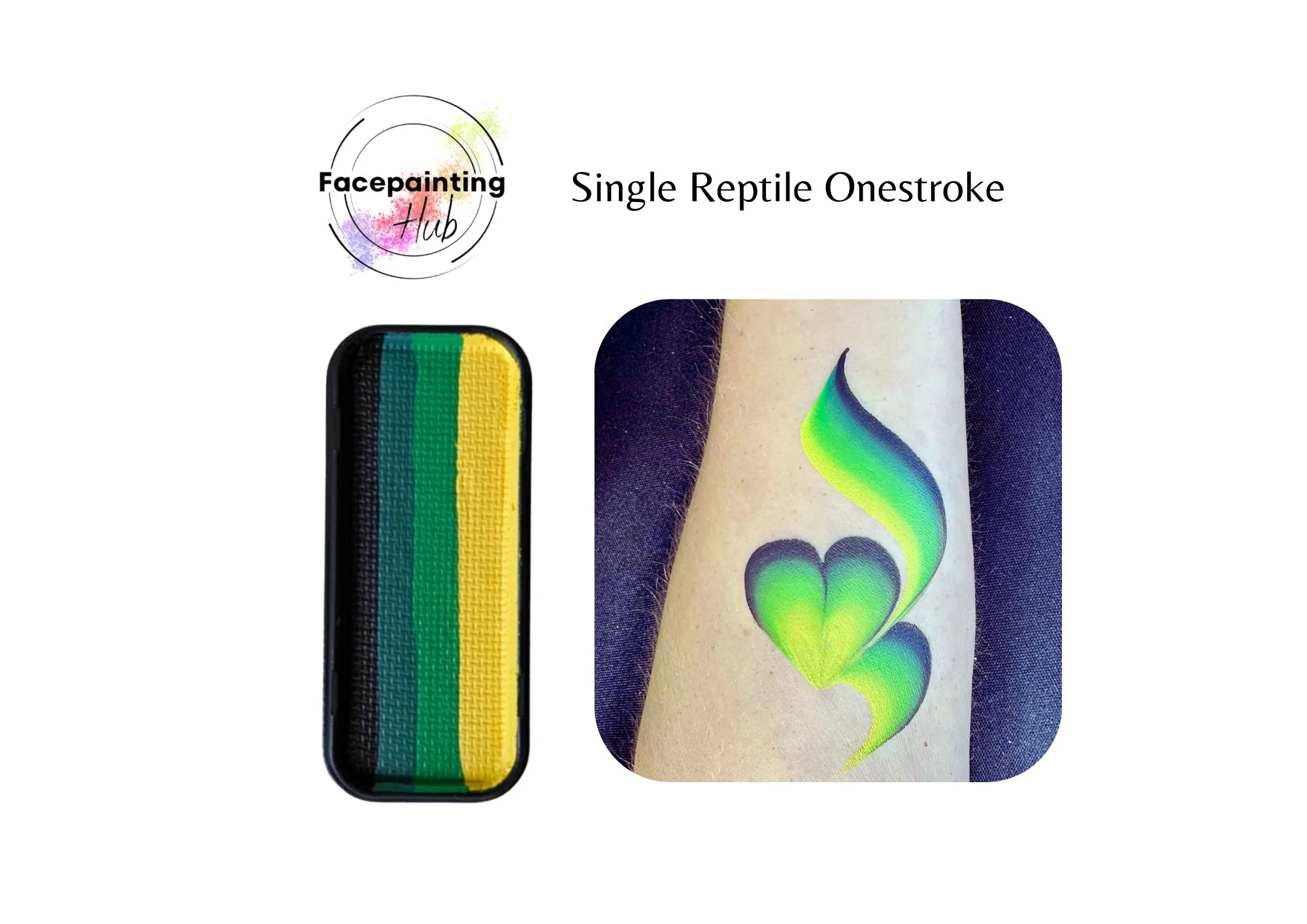 Face Painting Hub - Single Reptile Onestroke - Image 3