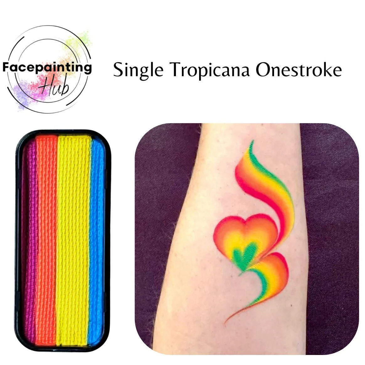 Face Painting Hub - Single Tropicana Onestroke - Image 2