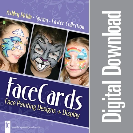 FaceCards - Ashley Pickin - Easter / Spring - Digital Download
